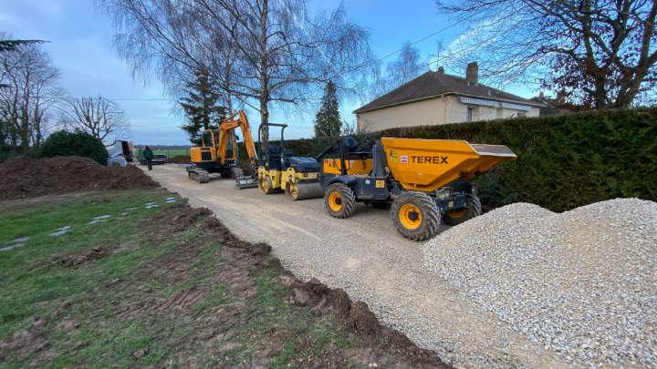 Travaux terrassement Sainte-Gemme-Gonval