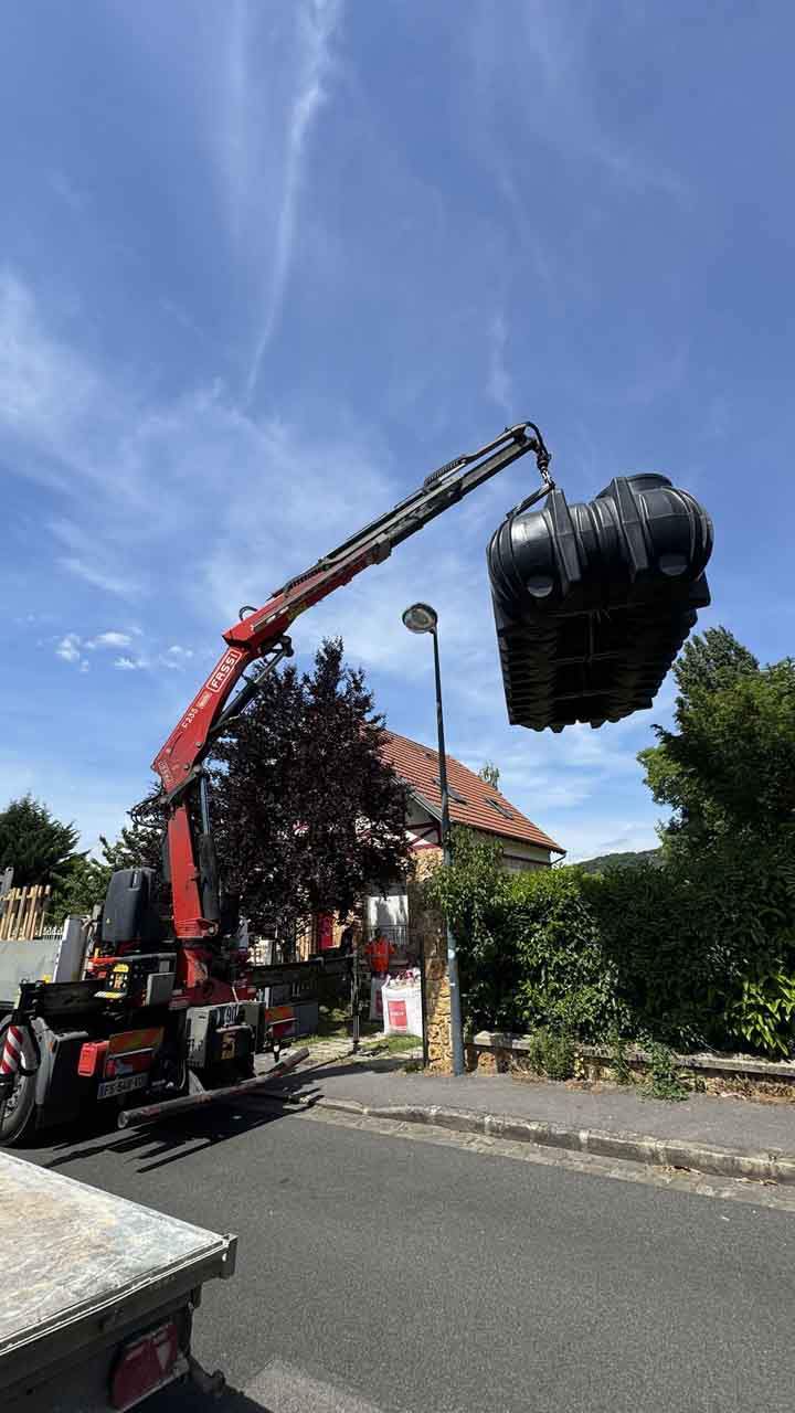 Installation fosse septique Sainte-Gemme-Gonval