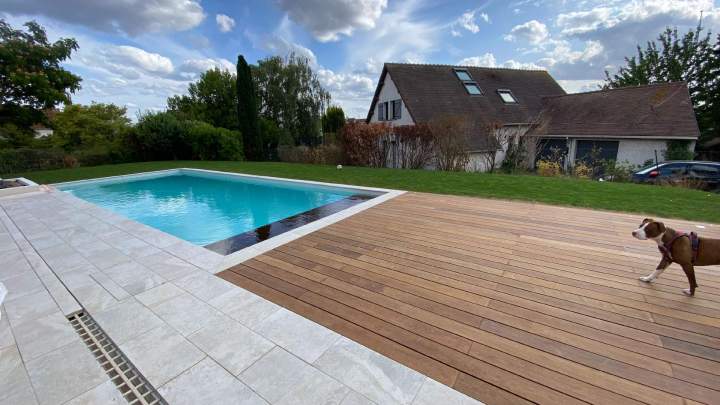 Terrasse bois sur mesure Sainte-Gemme-Gonval